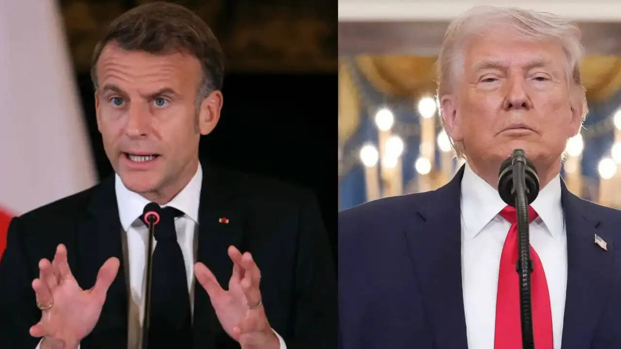 फ्रांस के राष्ट्रपति मैक्रॉन ने ट्रंप की विवादास्पद टिप्पणियों पर कड़ी प्रतिक्रिया दी