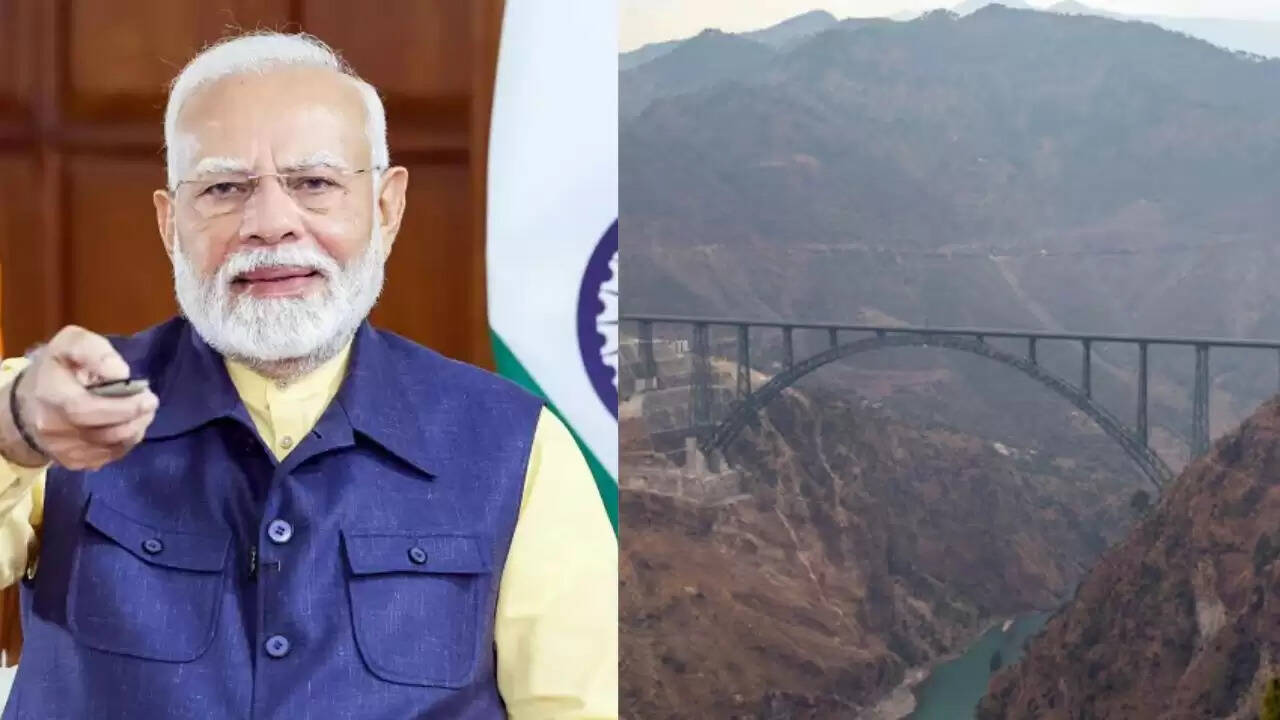 जम्मू-कश्मीर में दुनिया का सबसे ऊंचा सिंगल आर्च ब्रिज तैयार
