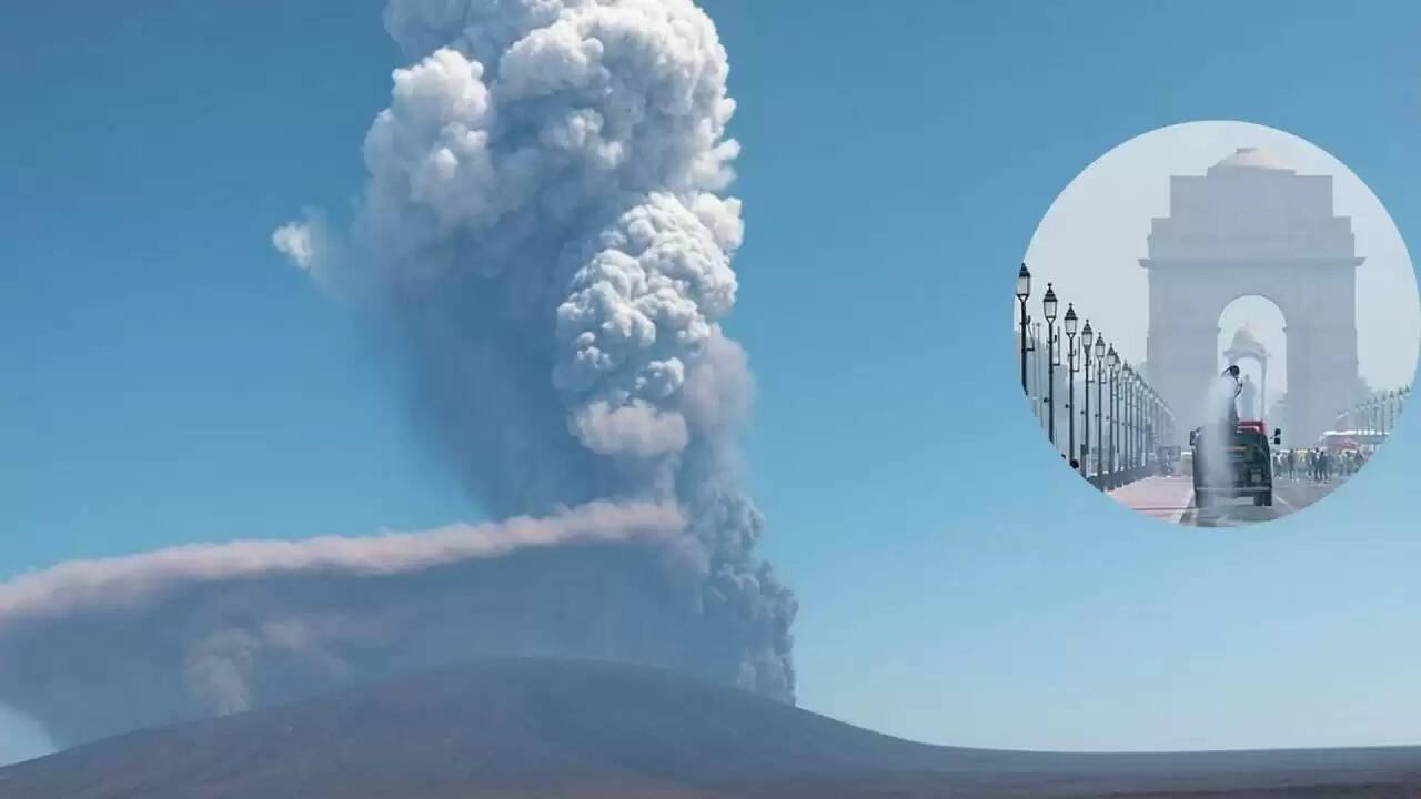 दिल्ली में इथोपिया के ज्वालामुखी की राख का असर: क्या है स्थिति?