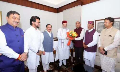 भाजपा प्रतिनिधिमंडल ने केंद्रीय मंत्रियों से की हिमाचल की आपदा पर चर्चा