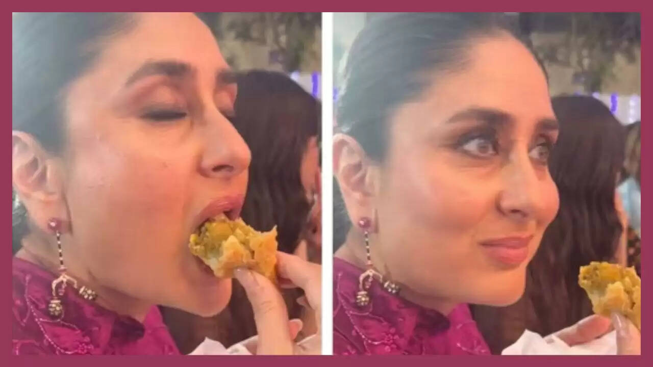 करीना कपूर का समोसा प्रेम: स्कूल फंक्शन में दिखा मजेदार वीडियो