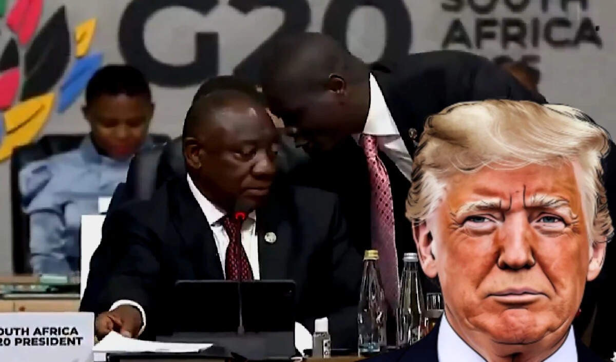 G20 सम्मेलन में अमेरिका का बहिष्कार: दक्षिण अफ्रीका के राष्ट्रपति की गलती से खुला बड़ा रहस्य