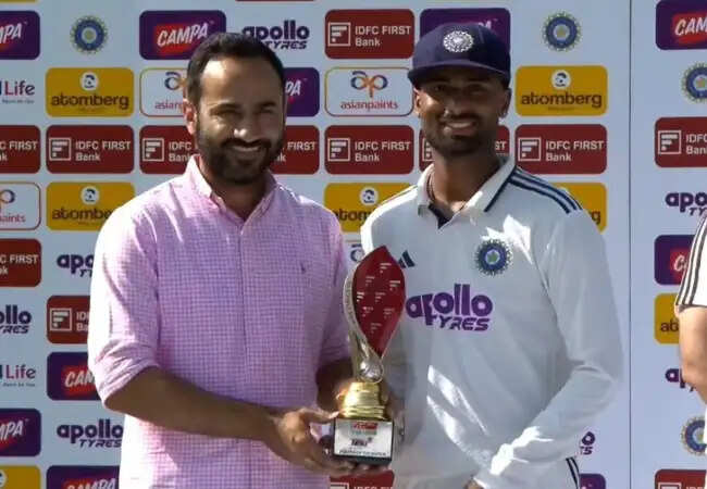 भारत की टेस्ट क्रिकेट में मानव सुथार की शानदार शुरुआत