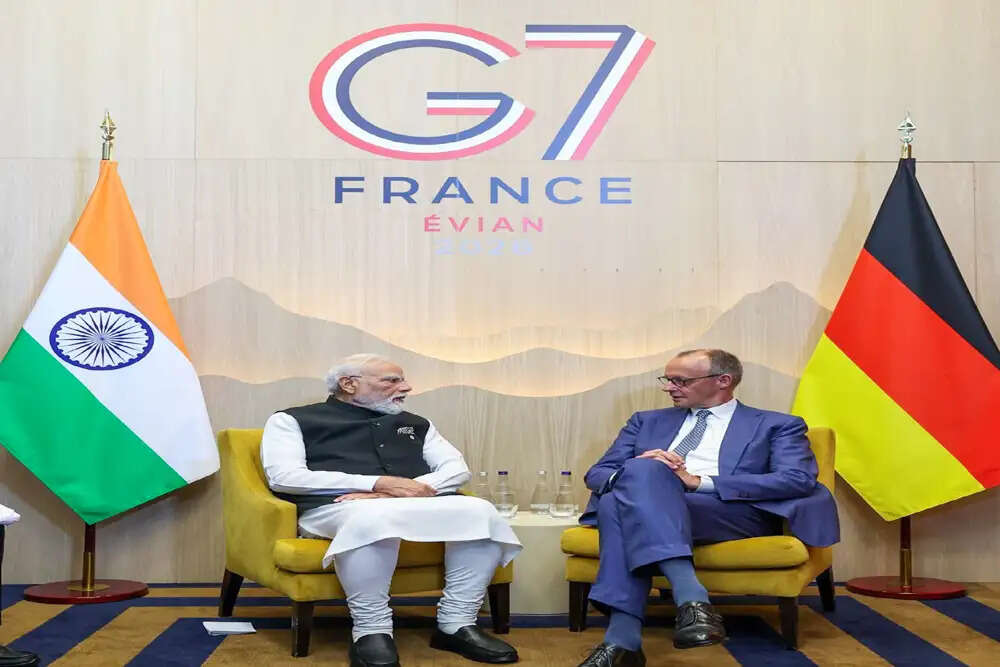 प्रधानमंत्री मोदी और जर्मन चांसलर मर्ज की महत्वपूर्ण बैठक