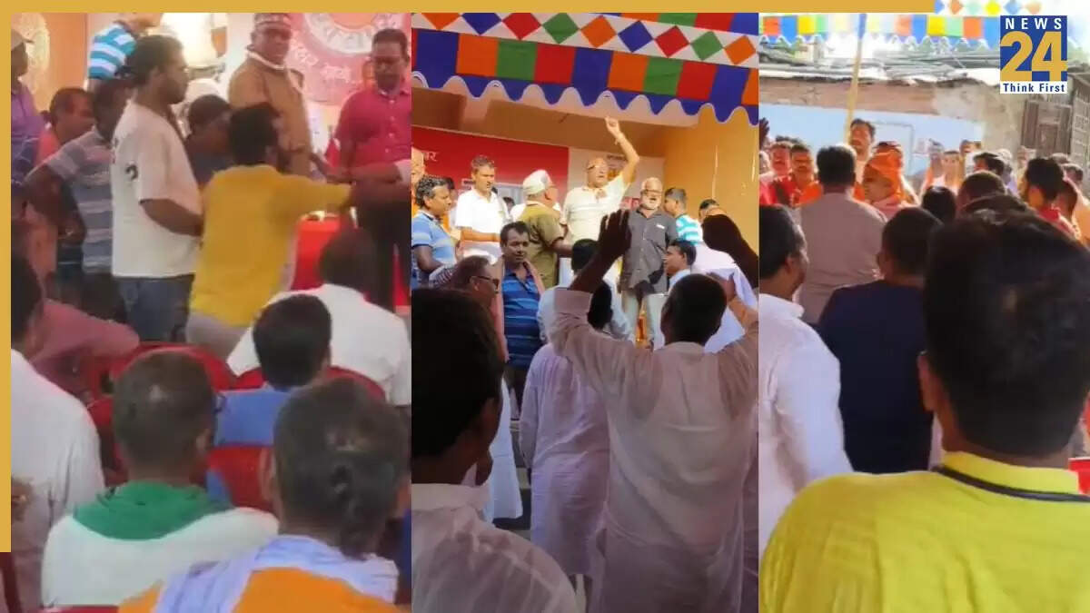 बीजेपी विधायक हरिभूषण ठाकुर का जनता के आक्रोश का सामना