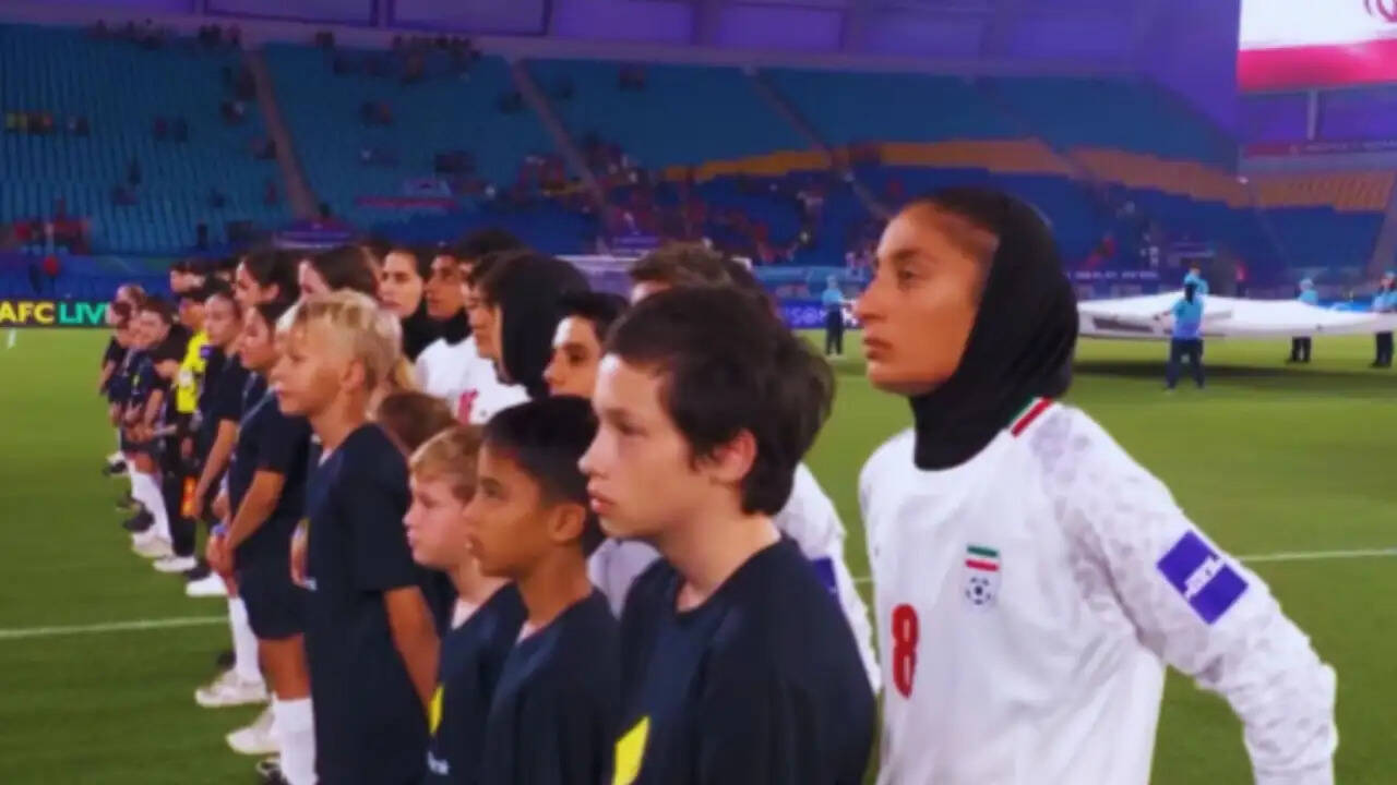 ईरानी महिला फुटबॉल टीम का अनोखा विरोध: एशियन कप में राष्ट्रगान के समय चुप्पी