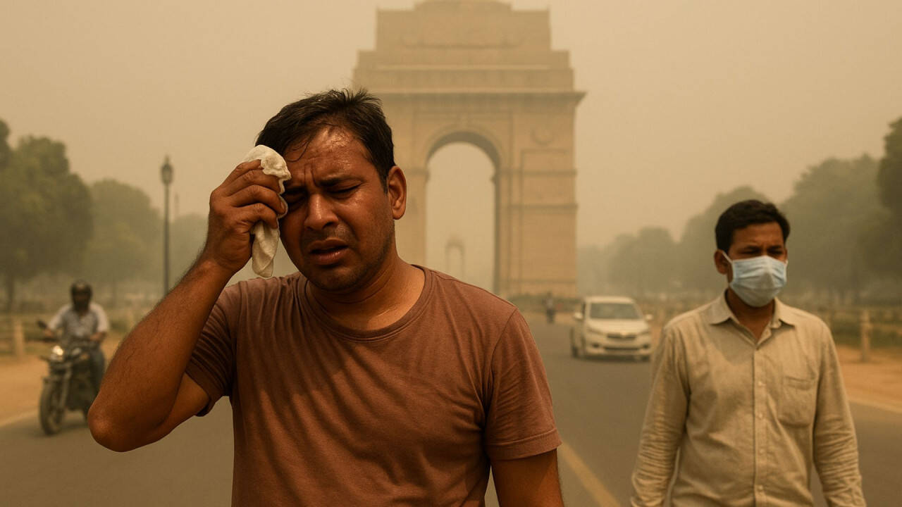 दिल्ली-एनसीआर में मौसम की दोहरी चुनौती: गर्मी और प्रदूषण का बढ़ता स्तर