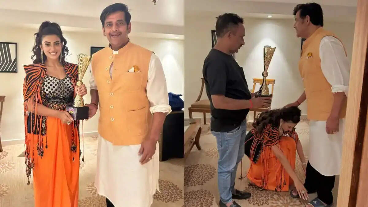 अक्षरा सिंह की सफलता की कहानी: रवि किशन से आशीर्वाद लेकर आगे बढ़ीं