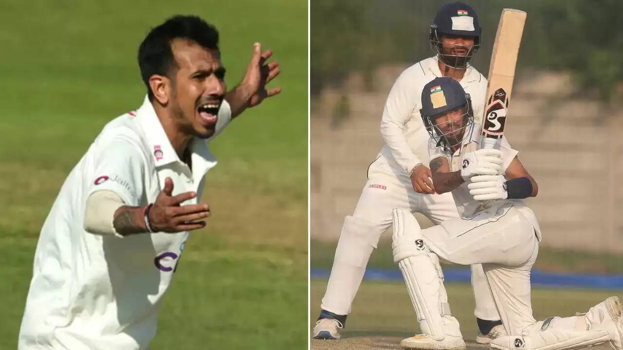 युजवेंद्र चहल का रणजी ट्रॉफी में शानदार प्रदर्शन: 445 रन और 56 चौके