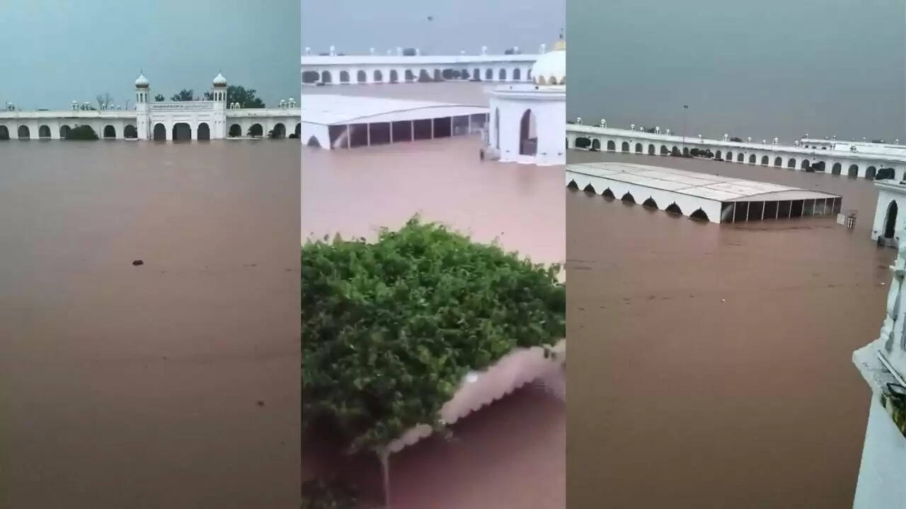 करतारपुर कॉरिडोर बाढ़ से प्रभावित, राहत कार्य जारी