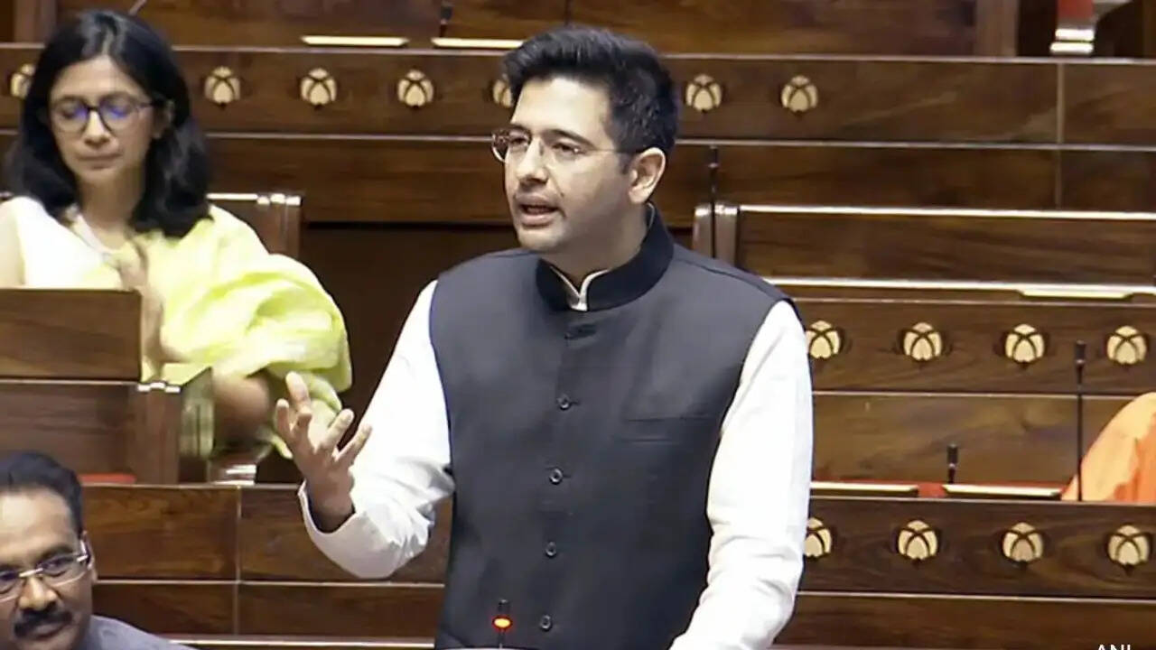 राघव चड्ढा ने संसद में डेटा रोलओवर की मांग की