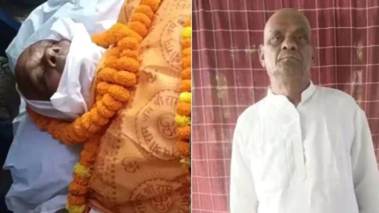 बिहार में एक व्यक्ति ने अपने अंतिम संस्कार का आयोजन किया