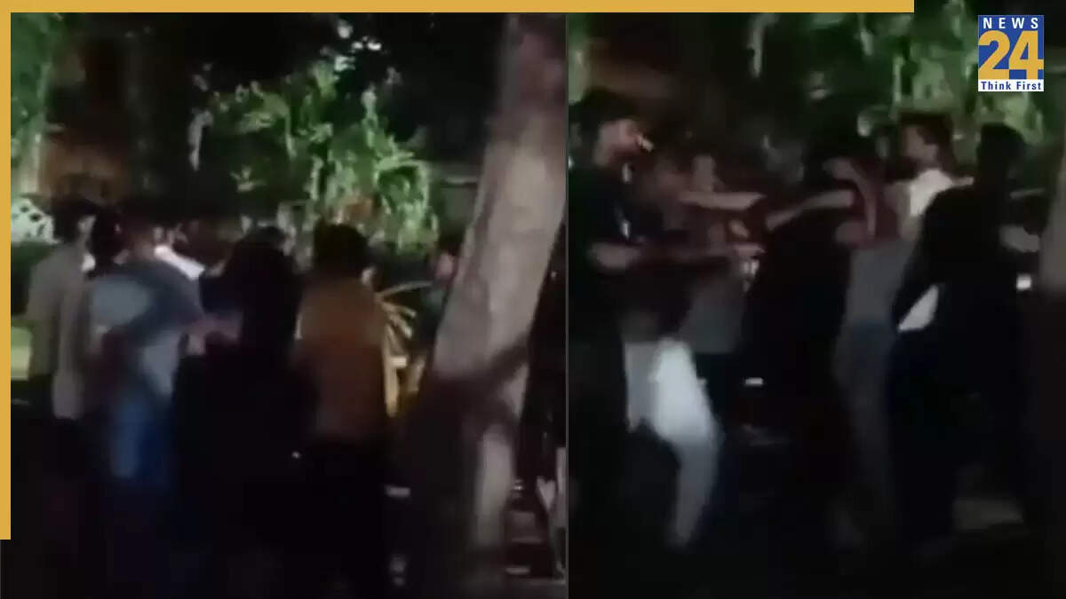 ग्रेटर नोएडा में छात्रों के बीच कुर्सी को लेकर हिंसक झगड़ा