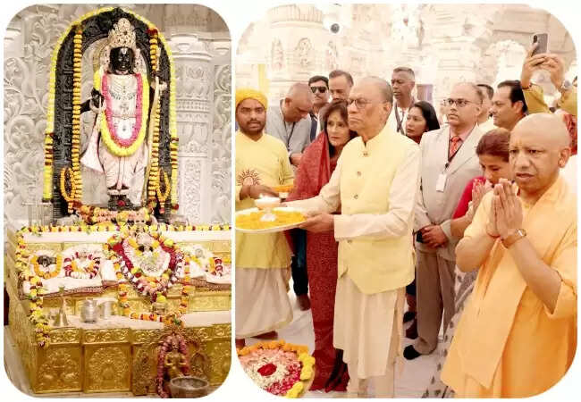 मॉरीशस के प्रधानमंत्री रामगुलाम का अयोध्या दौरा