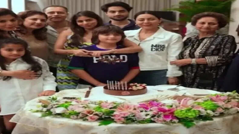 अब्राहम खान का 12वां जन्मदिन: परिवार के साथ मनाया गया खास दिन
