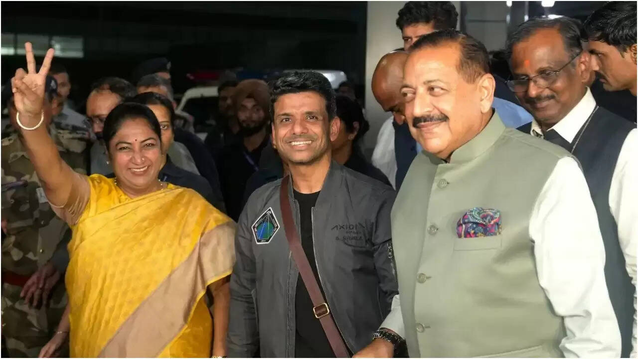 अंतरिक्ष यात्री शुभांशु शुक्ला की सफल यात्रा के बाद भारत में भव्य स्वागत