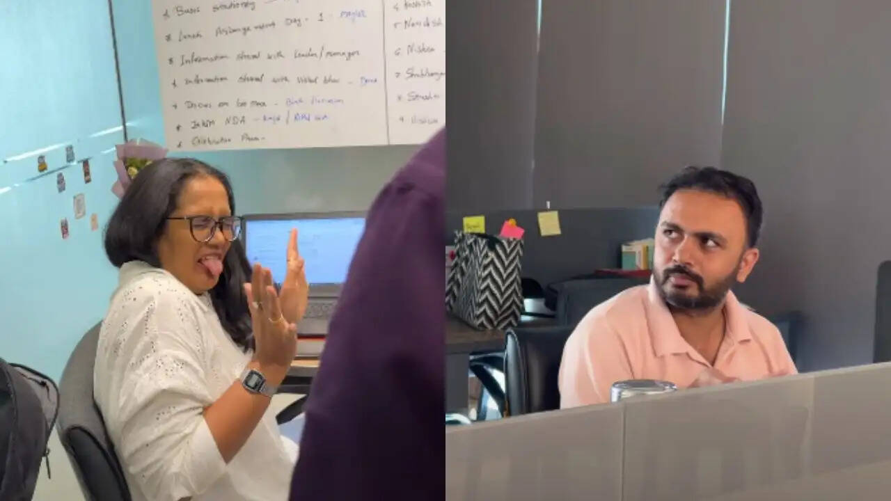ऑफिस में नींबू का मजेदार प्रैंक: कर्मचारियों के चेहरे की प्रतिक्रियाएं देखिए!