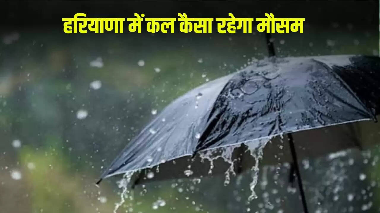 हरियाणा में मौसम का मिजाज: बारिश और अलर्ट की जानकारी