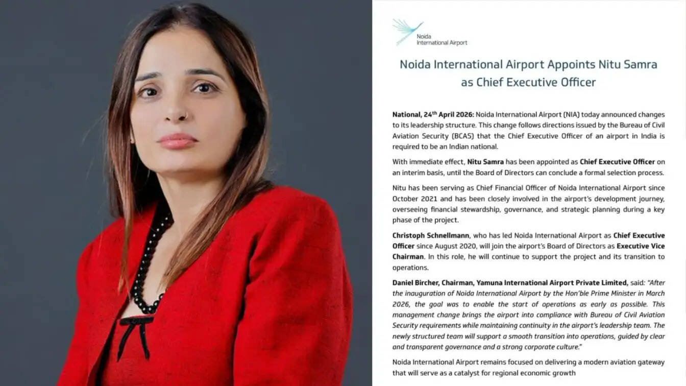 नोएडा इंटरनेशनल एयरपोर्ट में नई नेतृत्व टीम के साथ उड़ानों की शुरुआत की उम्मीद