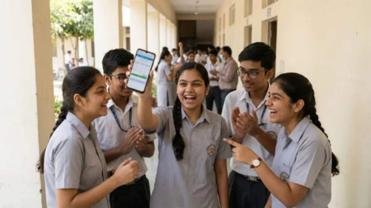 हरियाणा बोर्ड ने 10वीं परीक्षा का परिणाम घोषित किया, बेटियों ने मारी बाजी