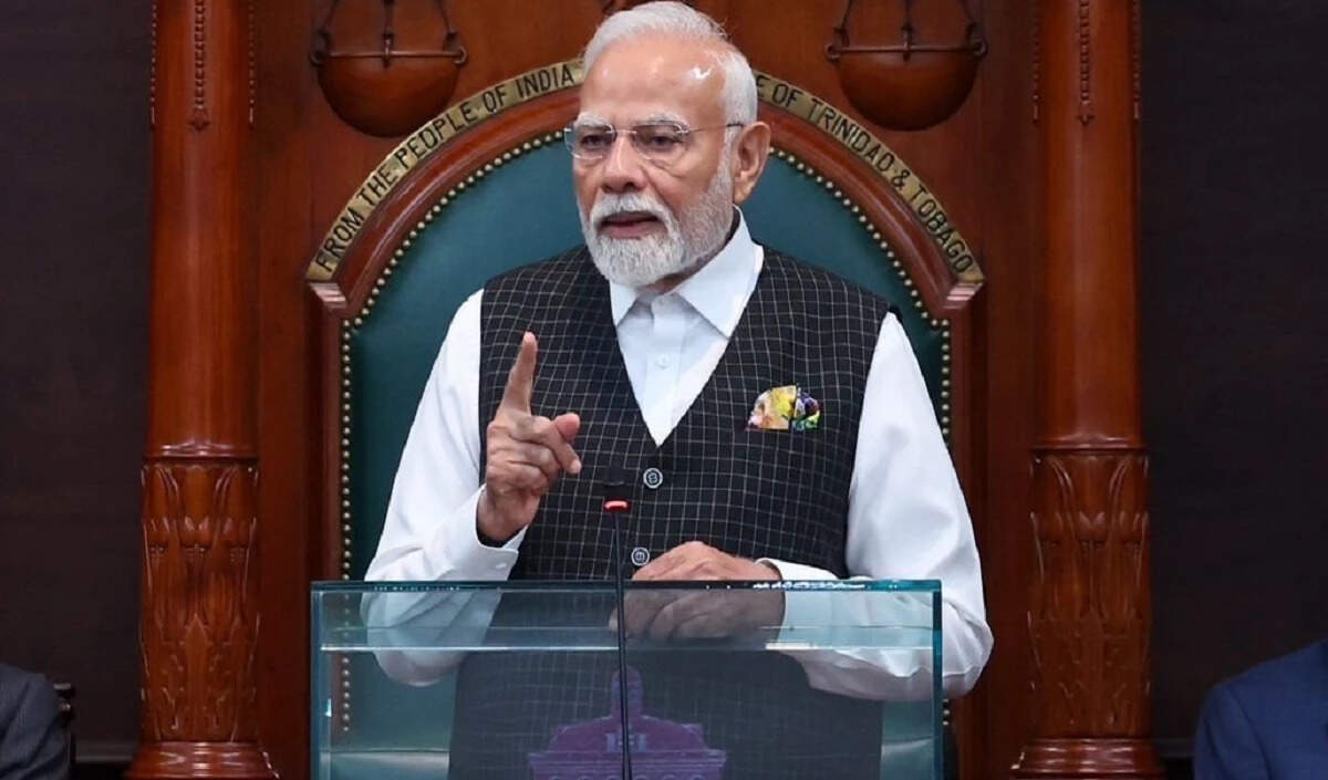 प्रधानमंत्री मोदी का त्रिनिदाद और टोबैगो संसद में भावुक संबोधन