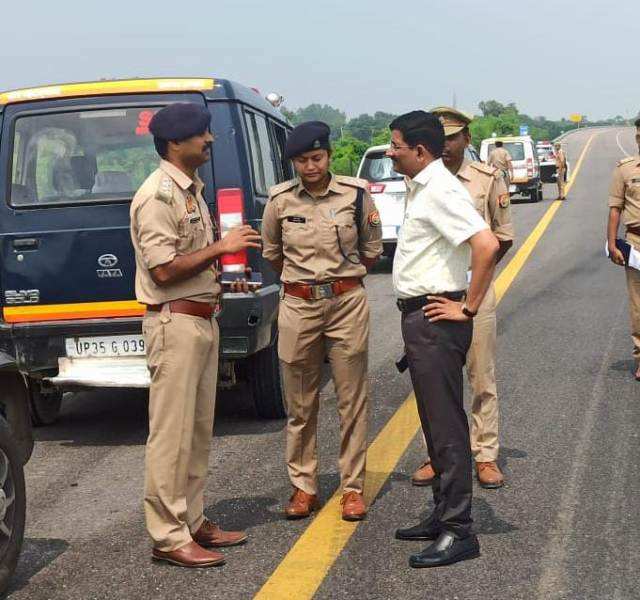 उन्नाव हादसे मामले में घटनास्थल पहुंचे के.सत्यनारायण