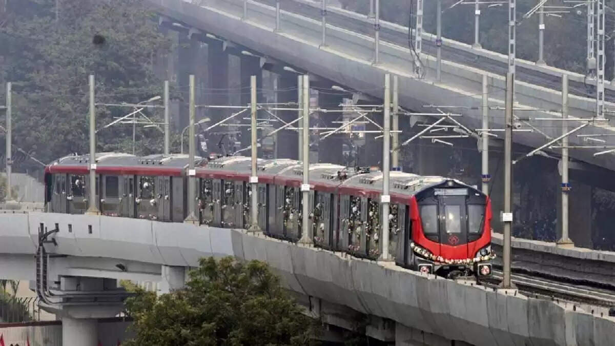 लखनऊ में नई मेट्रो लाइन का ऐलान, कैबिनेट ने दी मंजूरी
