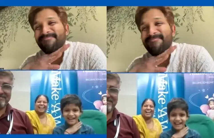 अल्लू अर्जुन ने नन्ही फैन का सपना पूरा किया, साझा किया खास पल