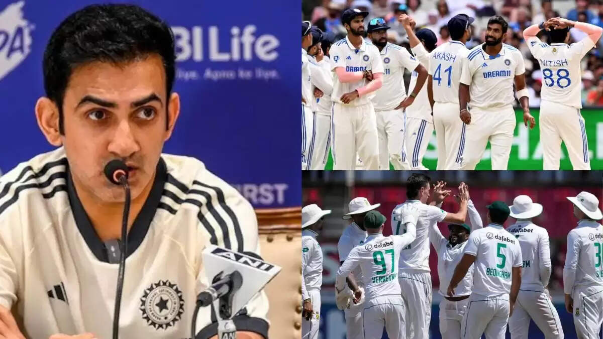 अफ्रीका टेस्ट सीरीज के लिए टीम इंडिया का नया ऐलान, कोच गंभीर ने किया बड़ा बदलाव