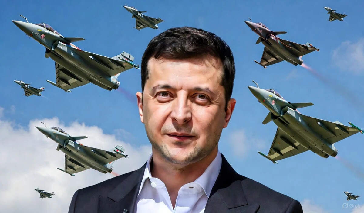 यूक्रेन को फ्रांस से मिलेंगे 100 राफेल जेट, रूस के हमलों के बीच बढ़ेगी सुरक्षा