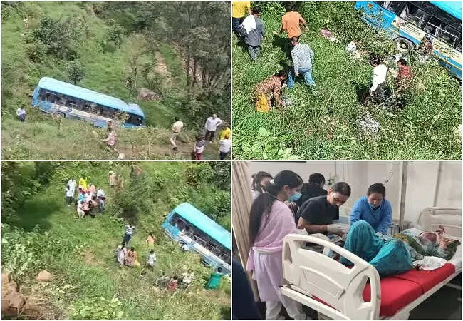हिमाचल प्रदेश में बस दुर्घटना: सात की मौत, 21 घायल