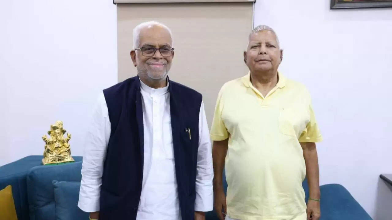 बीजेपी ने जस्टिस रेड्डी और लालू यादव की मुलाकात पर उठाए सवाल