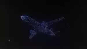 नवी मुंबई एयरपोर्ट के उद्घाटन से पहले भव्य ड्रोन शो का आयोजन