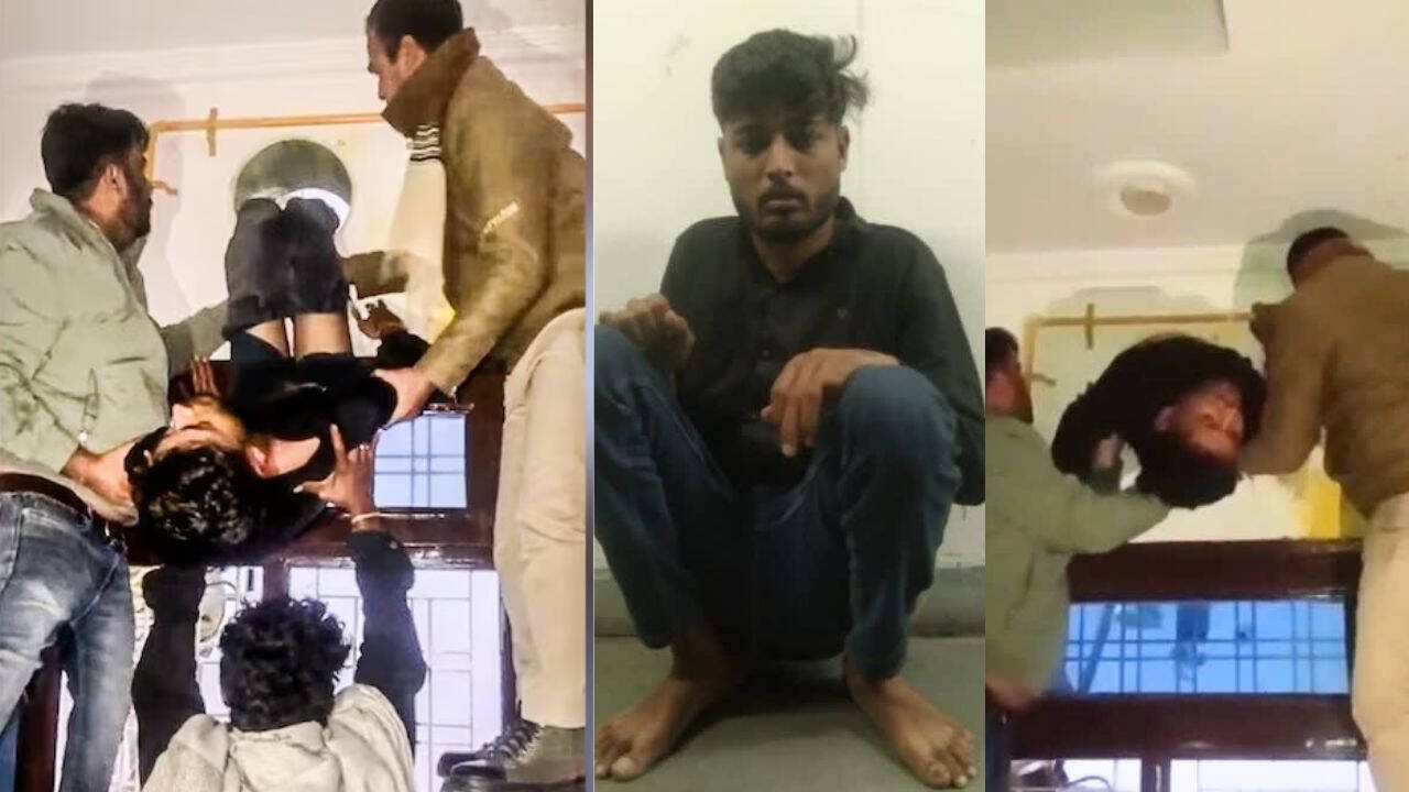 राजस्थान में चोर की अजीबोगरीब किस्मत: एग्जॉस्ट फैन में फंसा