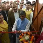 हरियाणा के शिक्षा मंत्री महिपाल ढांडा ने स्कूल में नई सुविधाओं का उद्घाटन किया