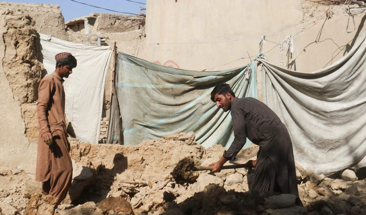 पाकिस्तान में फिर आया भूकंप, तीव्रता 4.8 दर्ज