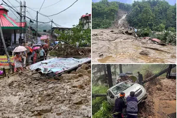 हिमाचल प्रदेश में बारिश से हुई तबाही पर माकपा की चिंता
