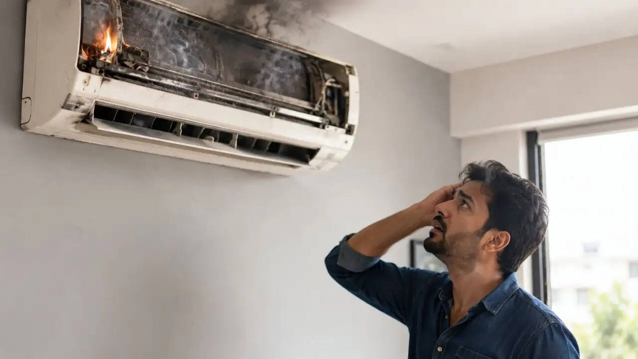 एयर कंडीशनर की सुरक्षा: चेतावनी संकेत और सावधानियां
