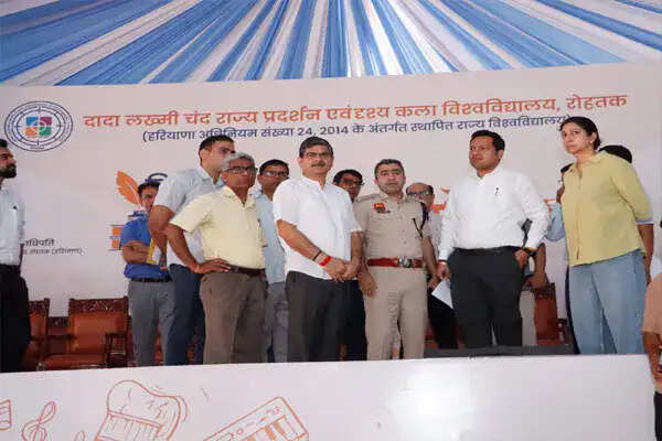 दादा लख्मी चंद यूनिवर्सिटी का दीक्षांत समारोह: सुरक्षा और व्यवस्थाओं की पूरी तैयारी