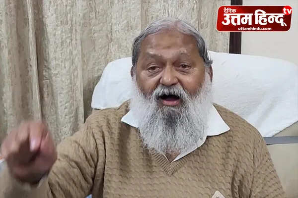 हरियाणा मंत्री अनिल विज ने जगदीप धनखड़ के इस्तीफे पर दी प्रतिक्रिया