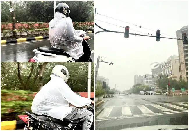 दिल्ली-एनसीआर में अप्रत्याशित बारिश ने मौसम को बदला