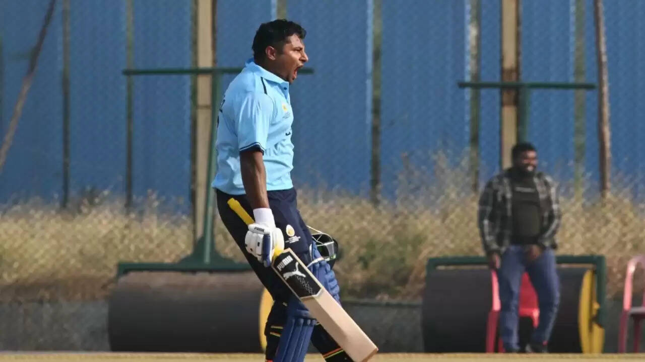 सरफराज खान की धमाकेदार शतकीय पारी ने मुंबई को दिलाई जीत