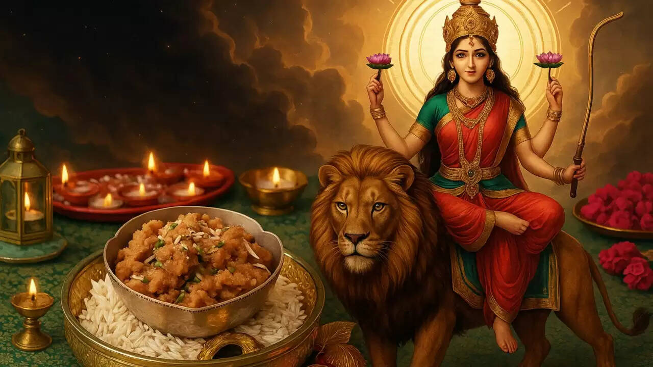 Shardiya Navratri 2025: मां कात्यायनी के लिए विशेष गुड़ हलवा बनाने की विधि