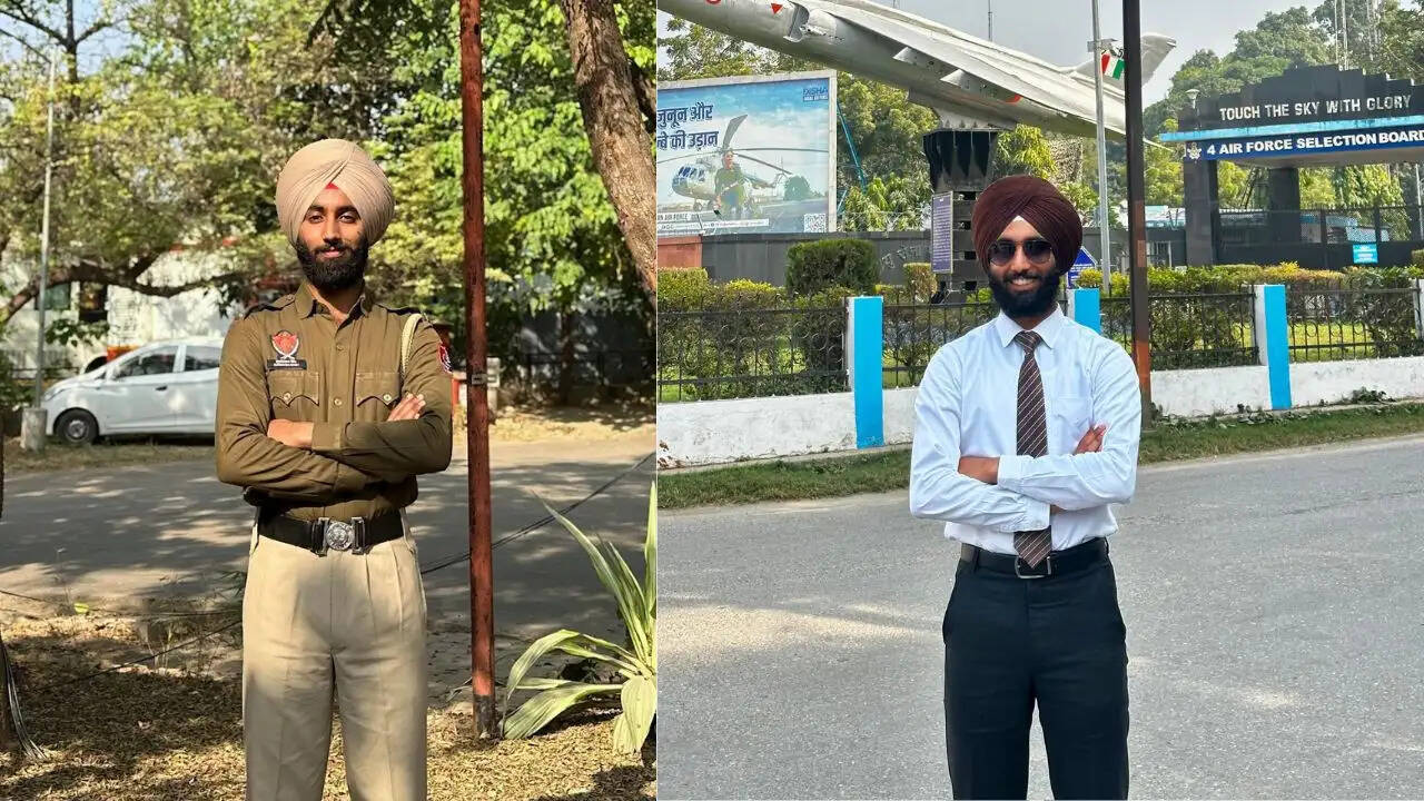 पंजाब पुलिस के कांस्टेबल गुरसिमरन सिंह का भारतीय वायुसेना में चयन