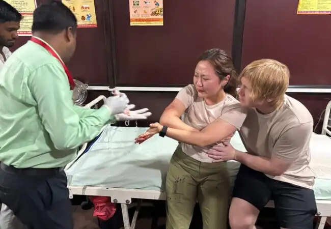 ताजमहल में विदेशी महिला पर बंदर का हमला, सुरक्षा व्यवस्था पर उठे सवाल