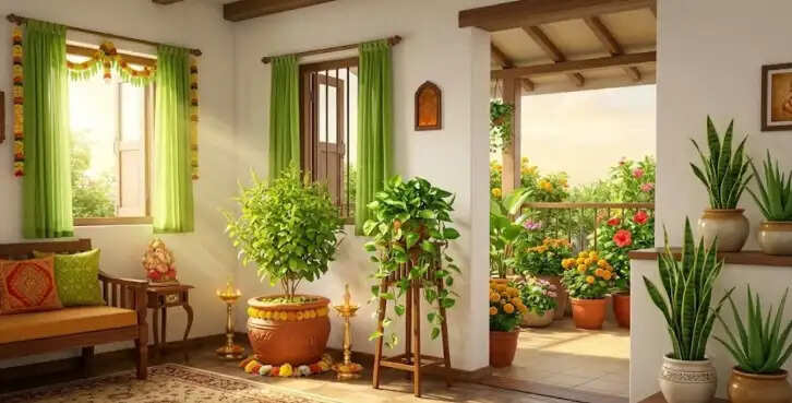 घर में पौधों के लिए वास्तु टिप्स: सकारात्मक ऊर्जा और समृद्धि के लिए सही दिशा