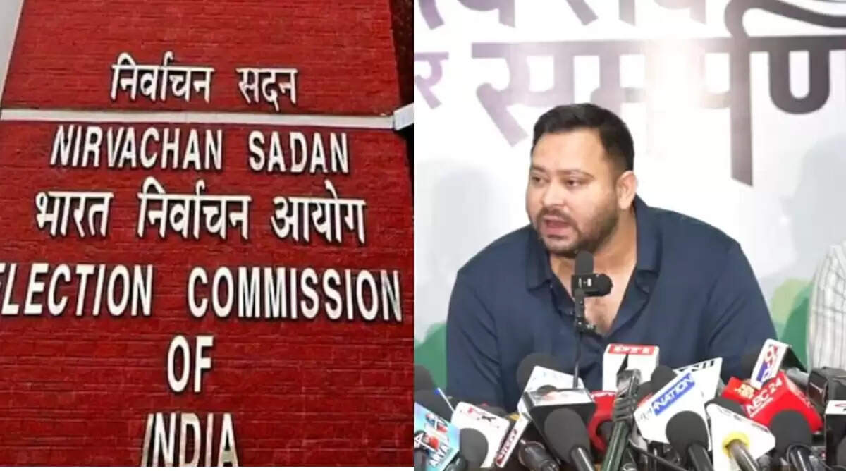 चुनाव आयोग ने तेजस्वी यादव का मतदाता पर्ची नंबर जारी किया