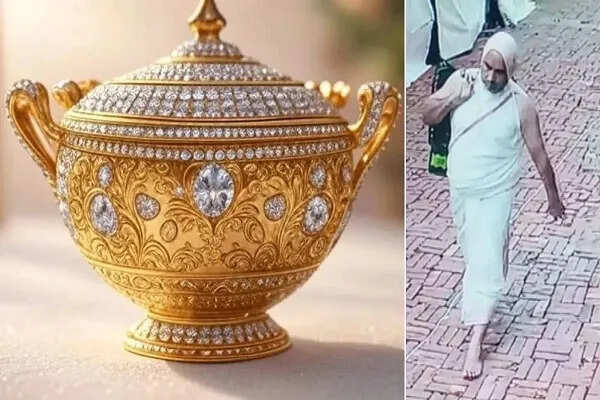 दिल्ली में एक करोड़ रुपये का कलश चोरी करने वाला आरोपी गिरफ्तार