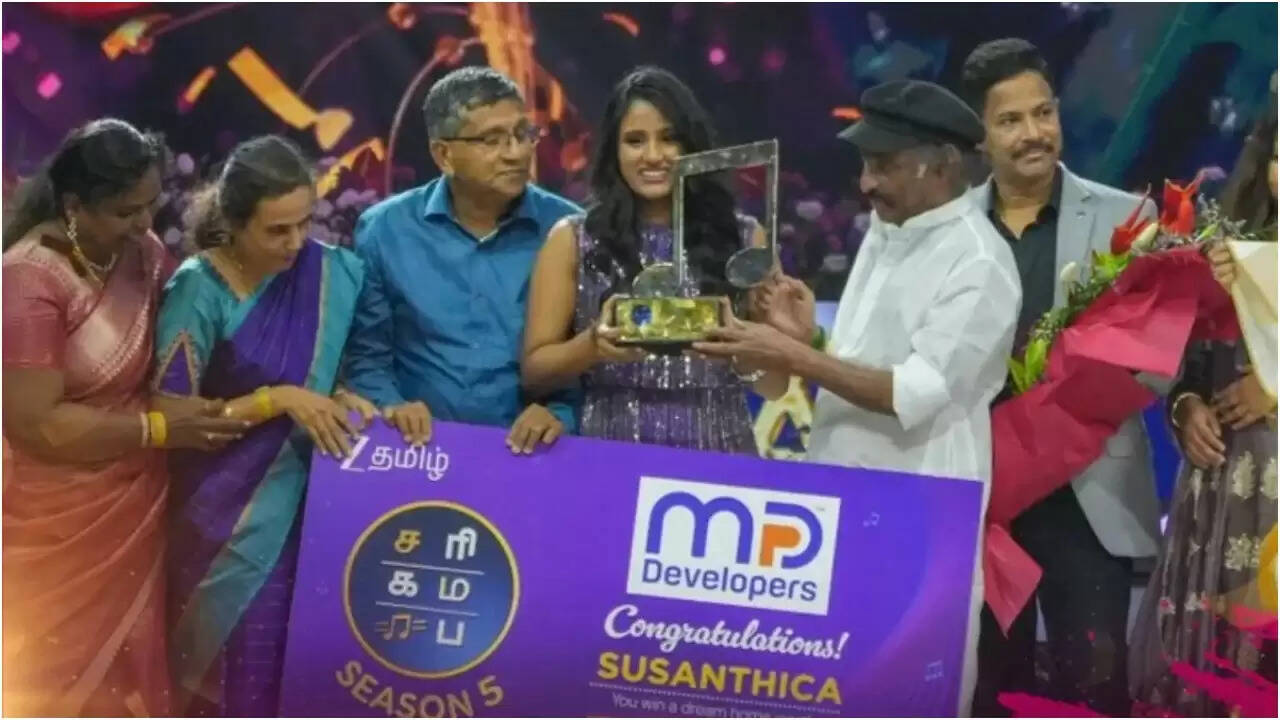 सा रे गा मा पा सीनियर्स सीजन 5 का फिनाले: सुसंथिका बनीं विजेता
