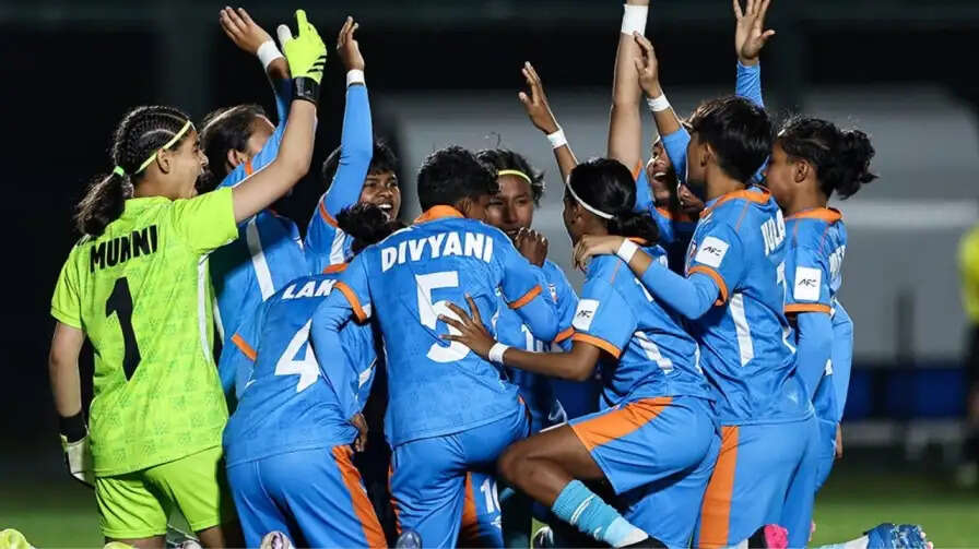 भारतीय महिला अंडर-17 फुटबॉल टीम ने एशियन कप में क्वार्टर-फाइनल में जगह बनाई